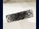 Handwoven Sterling Silver Ring - any size