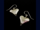 Sterling Silver Puffed Heart Earrings