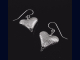 Sterling Silver Puffed Heart Earrings