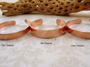 Copper Cuff - 5 styles - your choice