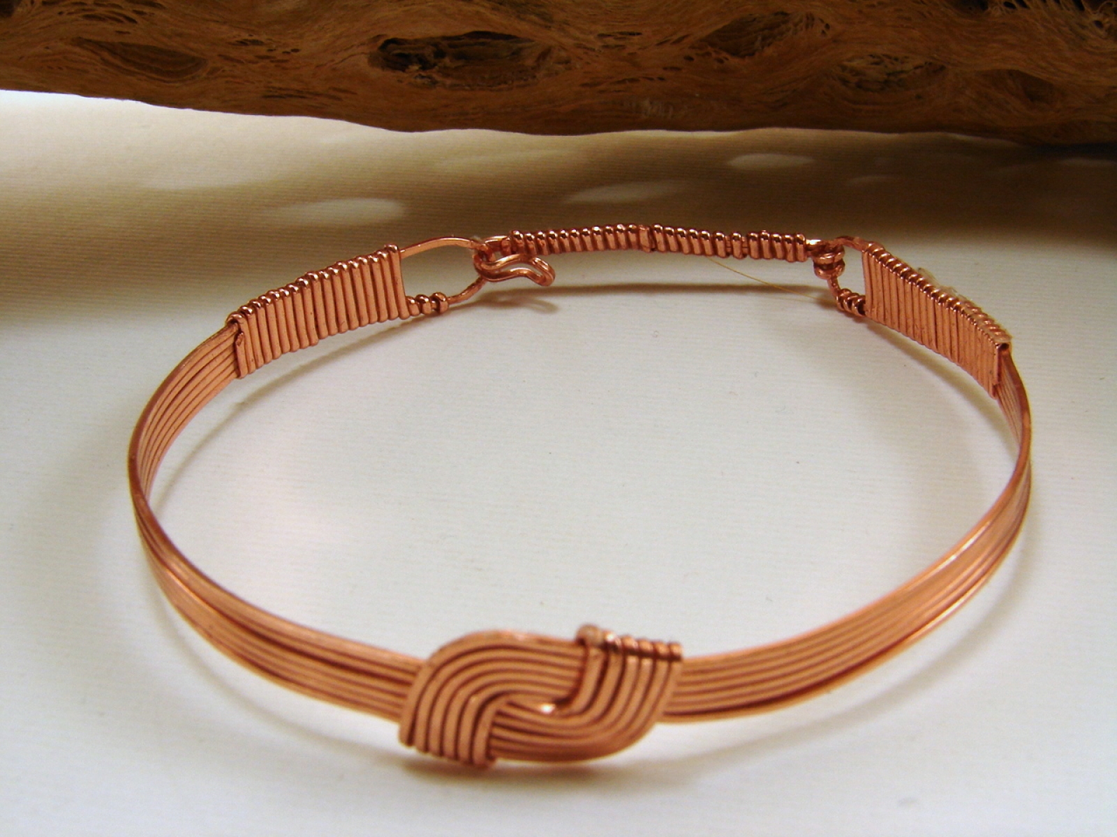 Copper Wire Wrapped Bracelet by Gailavira on DeviantArt